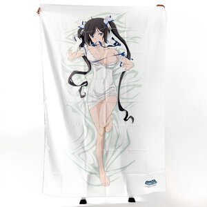 Is It Wrong to Try to Pick Up Girls in a Dungeon? Hestia Bed Sheet