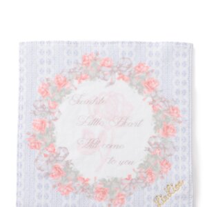 LIZ LISA Rose Wreath Handkerchief Blue