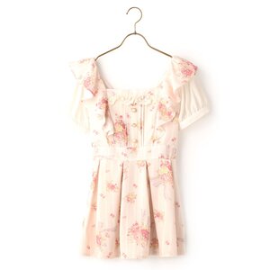 LIZ LISA Bouquet Pattern Top Pink