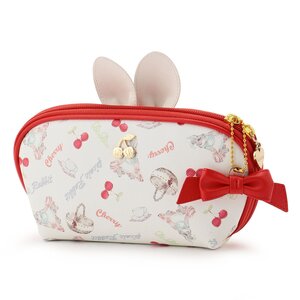 LIZ LISA Picnic Rabbit Pouch White