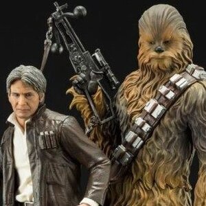 ArtFX+ Star Wars: The Force Awakens Han Solo & Chewbacca