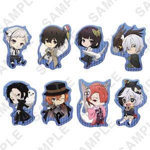 Bungo Stray Dogs Fuyu no Tori Clear Clip Badge Box Set