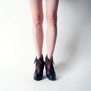 ERIMAKI SOX Lip Socks Black (23 - 25 cm)