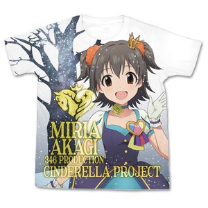 THE IDOLM@STER CINDERELLA GIRLS My First Star!! Miria Akagi Graphic T-Shirt XL