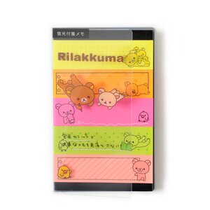 Rilakkuma Neon Sticky Notes Memo