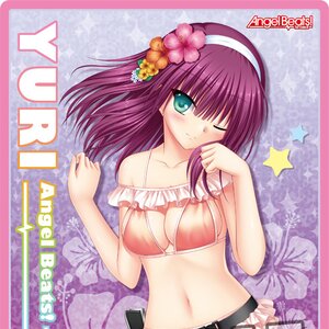Angel Beats!-1st beat- Pencil Boards Yuri Swimsuit Ver.