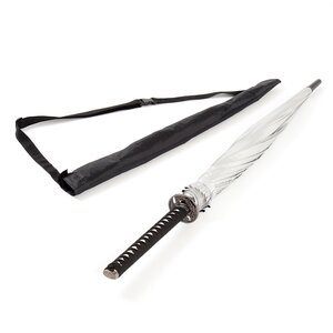Samurai Sword Umbrella Black