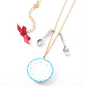 gargle Dinner Time! Necklace Blue