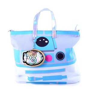 Star Wars R2D2 Oversized Jrs. Tote with C3PO Coin Pouch