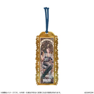 Resident Evil 30th Anniversary Main Art Metal Bookmarker Jill Valentine [Pre-order]