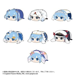 Snow Miku Potekoro Mascot Plushie Vol. 2 Box Set
