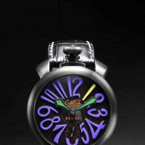 GaGa Milano Manuale 48mm Evangelion Unit-01 Watch