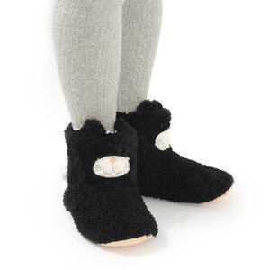 Charmy the Cat Room Boots Black