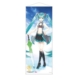 Hatsune Miku GT Project 15th Anniversary 2009 Ver. Life-Sized Tapestry