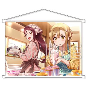 Love Live! Sunshine!! Aqours Riko & Hanamaru B2-Size Tapestry