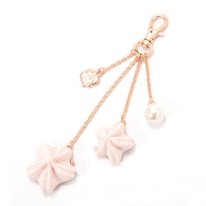 Marché du Q-pot. Sakura Blossom Meringue Bag Charm Light Pink