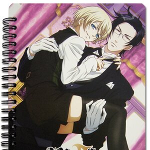 Black Butler Spiral-Bound Notebooks Claude & Aloi