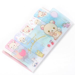 Rilakkuma Sweet Dream of Korilakkuma Index Memo Tabs B