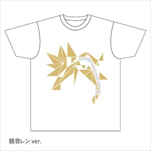 Hatsune Miku Summer Festival Geometric Kagamine Len T-Shirt M