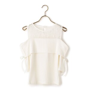 LIZ LISA Lace Combining Tops White