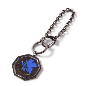 Evangelion x The Kiss A.T. Field NERV Mark Bag Charm Mark 06