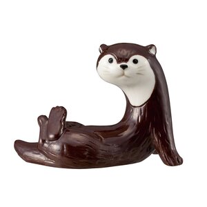 Kawauso Cafe Otter Chopstick Rest Choco