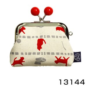 Cat Canvas 2.5 Change Purse Red