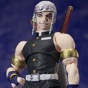 BUZZmod Demon Slayer: Kimetsu no Yaiba Tengen Uzui 1/12 Scale Action Figure