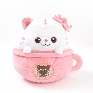 Latte Kitten Coffee Moteneko Big Plush Collection Tiana