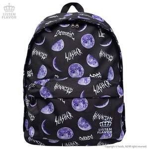 LISTEN FLAVOR Metal Moon Backpack