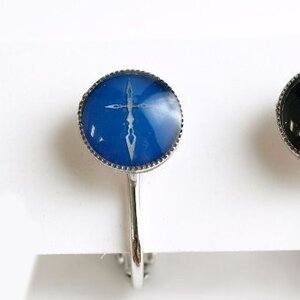 Koubutsu-ya Crystal Dome Earrings: Fate/Zero Saber