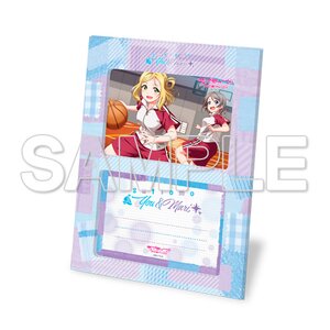 Love Live! Sunshine!! Nakayoshi Photo Stand w/ Bromide Collection Vol. 4 You & Mari