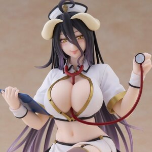 Desktop Cute Figure Overlord Albedo: Nurse Ver. [Pre-order]