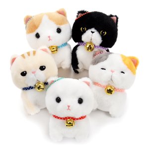 Hokkori Munchkin Cat Plush Collection (Ball Chain) Set