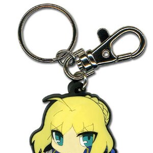 Fate/Zero PVC Keychains Saber