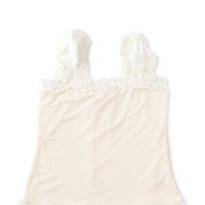 LIZ LISA Shoulder Ribbon Camisole White