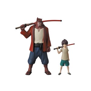 Kumatestu&Kyuta from The boy and The Beast Figure