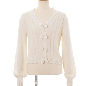 LIZ LISA Dolly Cardigan White