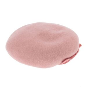 LIZ LISA Classic Ribbon Beret Pink