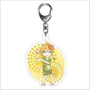 Hatsune Miku Summer Festival Acrylic Keychain Series: SD Ver. Kagamine Len