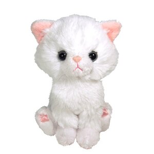 Kitten Plushie Persian White