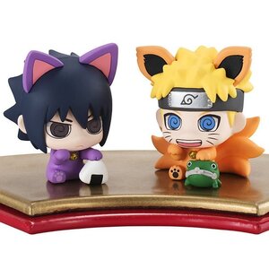 Petit Chara Land Naruto Shippuden Manekineko Maneki Kyubi Dattebayo! Figure Set