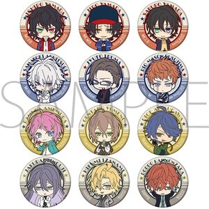 Hypnosis Mic -Division Rap Battle- Character Badge Collection Box Set Ikebukuro Division / Yokohama Division / Shibuya Division / Shinjuku Division Chibi-Chara