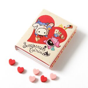 Sentimental Circus Queen of Heart & Kimagure Alice Flipbook Memo Pad White