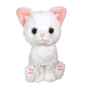Kitten Plushie White Cat