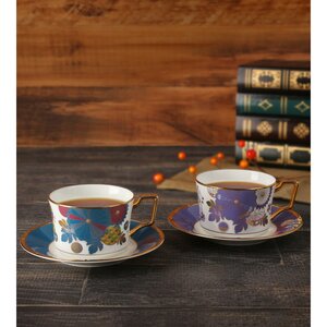 Noritake × Demon Slayer: Kimetsu no Yaiba Giyu Tomioka & Shinobu Kocho Cup & Saucer Set