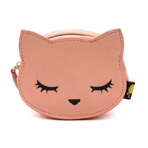 Pooh-chan Face Coin Case Pink