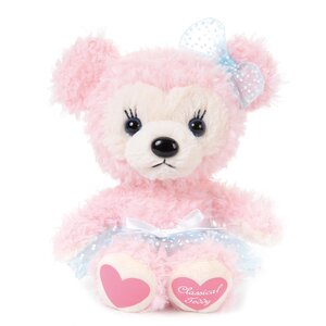 Classical Girly Bear Plush Collection (Standard) Raspberry