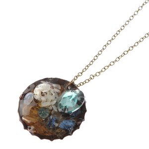 Bottle Cap Necklace J