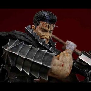 Berserk Guts - The Spinning Cannon Slice 2016 - 1/6 Scale Black Repainted Ver.
